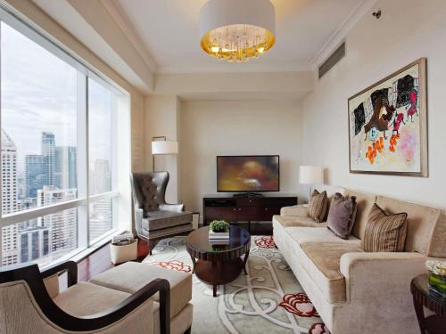 Residencia Deluxe de 3 Dormitorios del hotel Raffles Makati. Foto 3