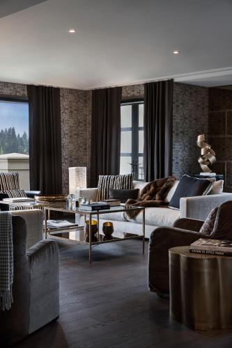 PENTHOUSE N.º 10, 1 Cama King Size, Salón Separado, Teatro Privado, Jacuzzi Exterior, Vistas al Lago del hotel Sofitel Queenstown and Spa