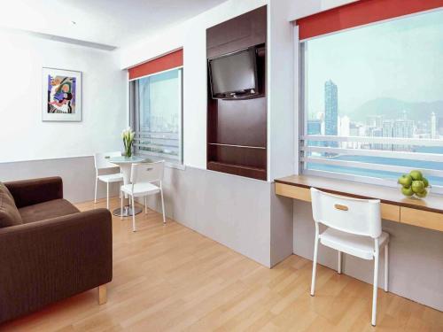 Studio Room with 1 Double Bed del hotel Ibis Hong Kong North Point