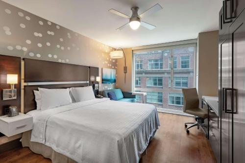 Suite de 1 dormitorio con cama extragrande - No fumadores del hotel Homewood Suites New York/midtown Manhattan Times Square South. Foto 2