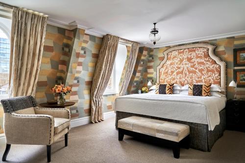 Habitación Deluxe del hotel Charlotte Street Hotel, Firmdale Hotels. Foto 7