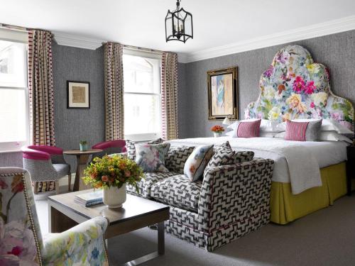 Suite Junior Deluxe del hotel Charlotte Street Hotel, Firmdale Hotels. Foto 6