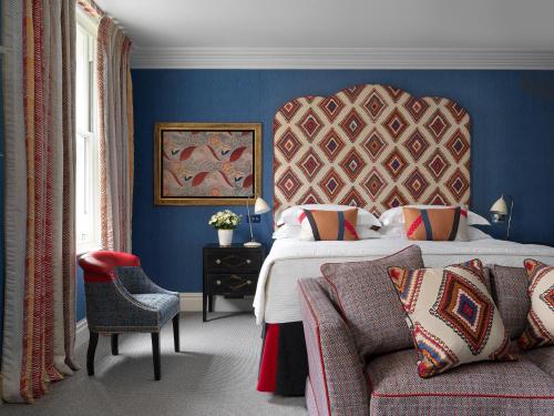 Suite Junior Deluxe del hotel Charlotte Street Hotel, Firmdale Hotels. Foto 9