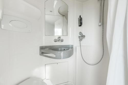 Habitación Cabrio, 3 camas individuales con baño: nuevo #ontheroad del hotel f1 Lyon Bourgoin-jallieu. Foto 6