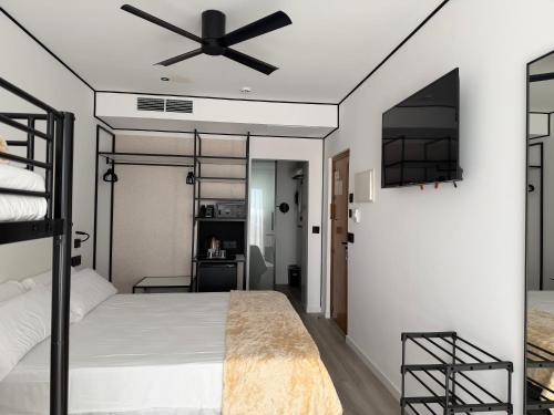 Habitación cuádruple del hotel Condesa. Foto 4