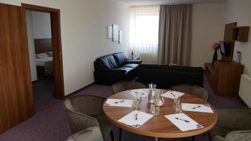 Suite con minibar gratuito del hotel Saffron