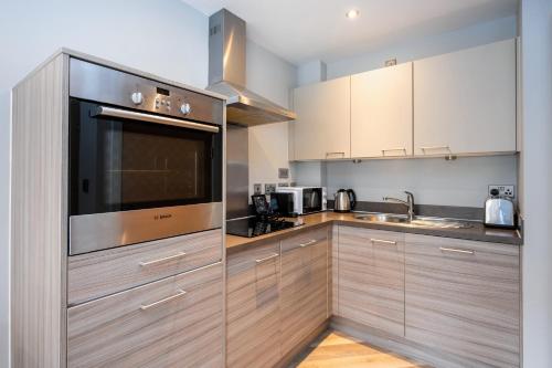 Apartamento de planta abierta con 1 dormitorio del hotel Staycity s West End. Foto 12
