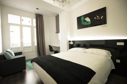 Habitación Doble Superior con vistas a la ciudad del hotel Vitium Urban Suites