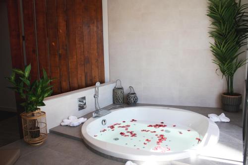 Habitación Doble Deluxe con bañera de hidromasaje del hotel Vitium Urban Suites. Foto 4