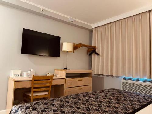 Habitación Estándar con cama doble del hotel Flushing Central