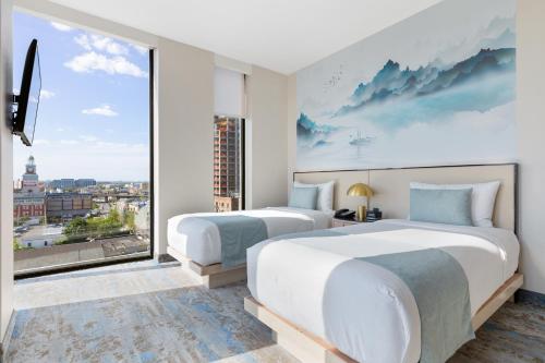 Habitación Doble Estándar - 2 camas individuales del hotel The Parc. Foto 2