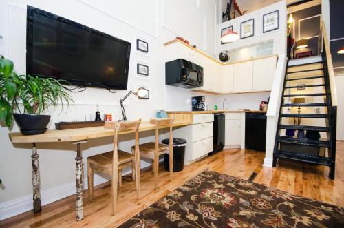 Suite Loft Dúplex con patio del hotel The Box House Hotel Brooklyn