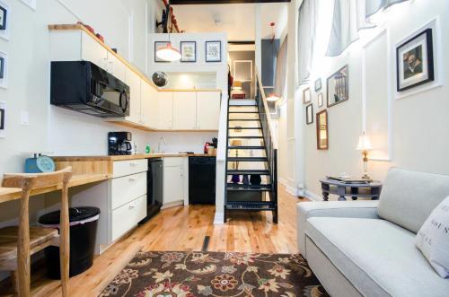 Suite Loft Dúplex con patio del hotel The Box House Hotel Brooklyn. Foto 1
