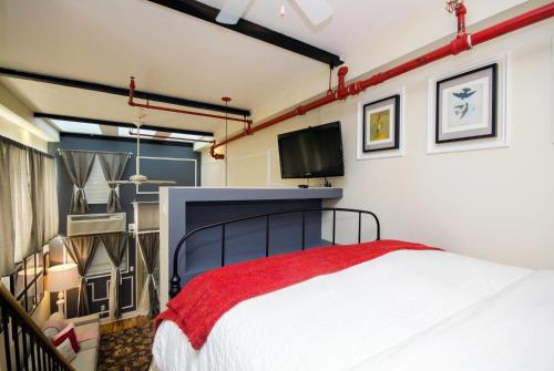 Suite Loft Dúplex con patio del hotel The Box House Hotel Brooklyn. Foto 3