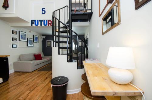 Suite Loft Dúplex del hotel The Box House Hotel Brooklyn