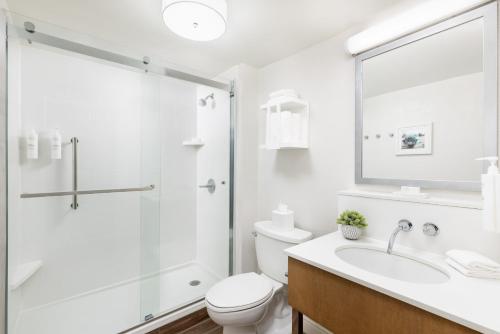 King Room with Sofa Bed and Study - Non - Smoking del hotel Hampton Inn Long Island/islandia. Foto 2