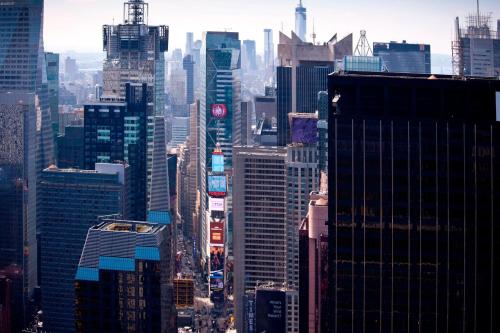 Estudio con cama extragrande y vistas a Times Square - Adaptada para personas con discapacidad auditiva del hotel residence inn by marriott new york manhattan/central park. Foto 6