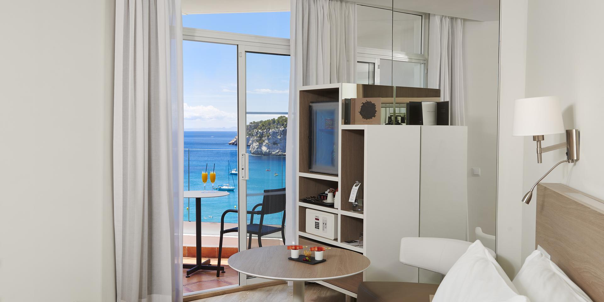 Habitación doble Vista Mar Premium del hotel Melia Cala Galdana - Menorca