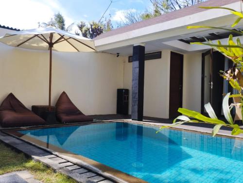 Villa con 1 dormitorio y piscina privada del hotel Aston Sunset Beach Resort - Gili Trawangan. Foto 2