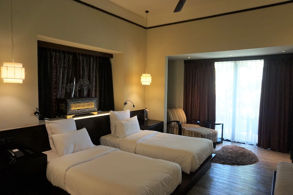 Habitación Deluxe con Terraza y Dos Camas Individuales del hotel Novotel Lombok Resort y Villas