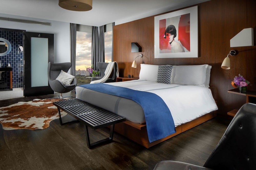 Estudio, 1 cama de matrimonio grande, accesible en silla de ruedas, terraza del hotel 6 Columbus Central Park