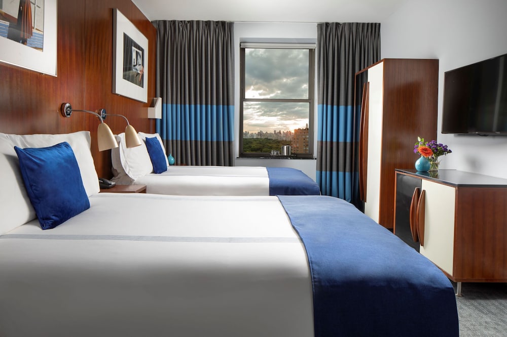 Habitación Deluxe doble, 2 camas dobles del hotel 6 Columbus Central Park. Foto 2