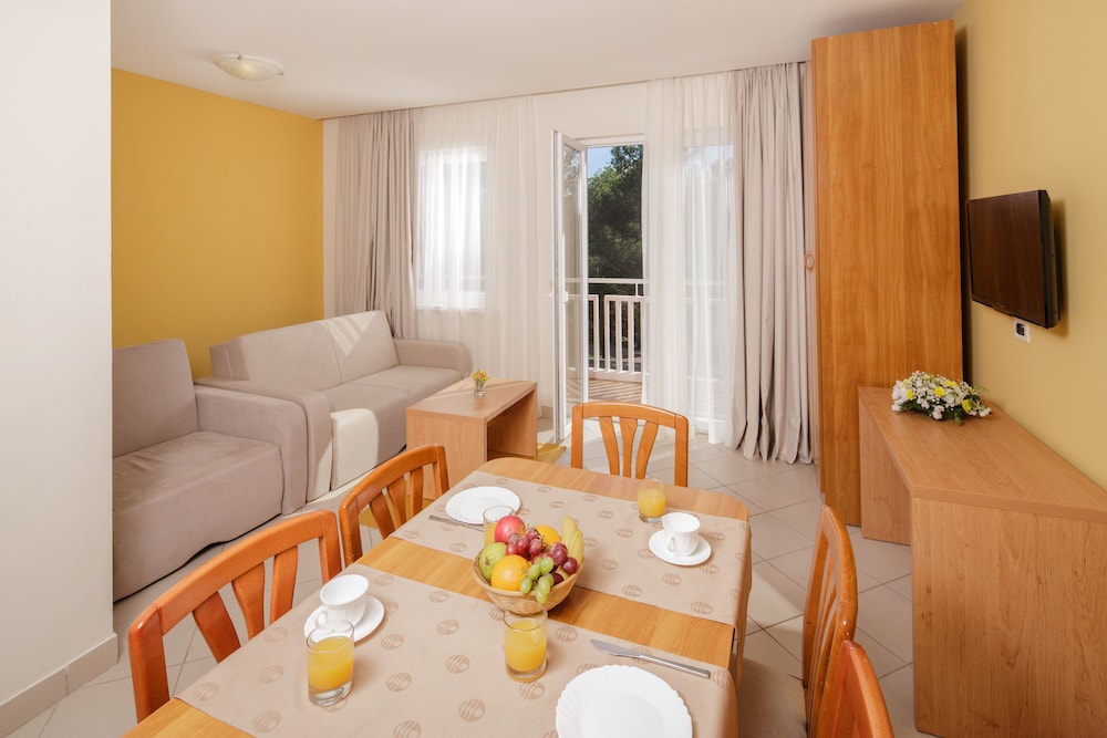 Apartamento Vista Jardín 1 habitación Sofá Cama incluido 1 Cama doble del hotel Katoro Plava Laguna. Foto 1