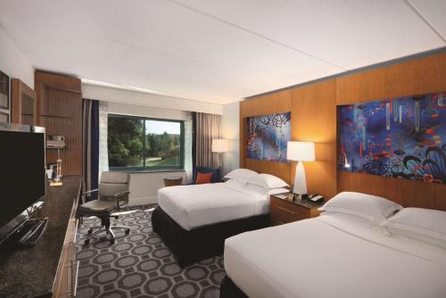 Habitación Doble - 2 camas dobles del hotel Hilton Long Island/huntington