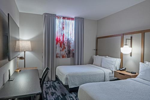 Cellar Double Room with Two Double Beds del hotel Fairfield Inn by Marriott New York LaGuardia Airpo
