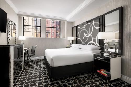Habitación doble 1 Cama king del hotel The Muse New York, a Kimpton. Foto 6