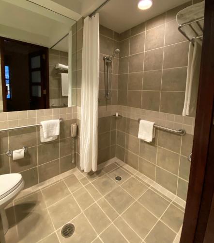 Habitación adaptada para personas con movilidad reducida - Cama grande del hotel Library Hotel. Foto 4