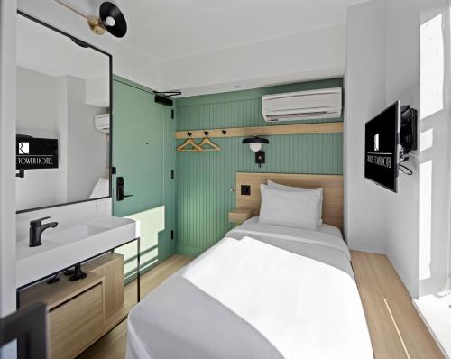 Alojamiento Individual con vistas al parque del hotel Riverside Tower Hotel