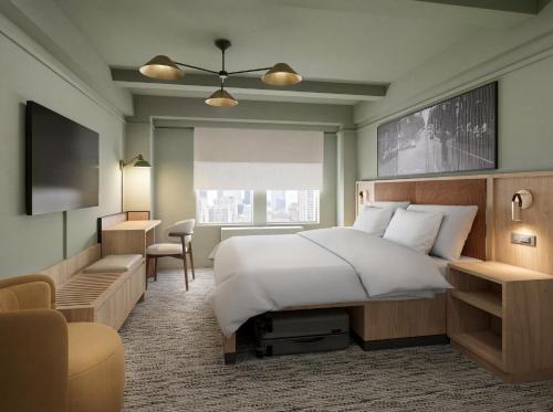 Suite Ático con 1 dormitorio del hotel Row NYC. Foto 4