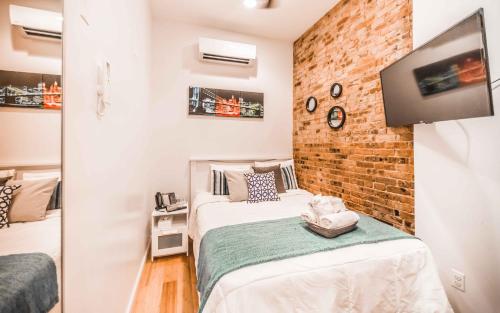 Habitación Doble Estándar con baño compartido del hotel Chelsea Inn