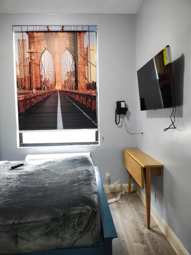 Habitación con cama grande del hotel Essence