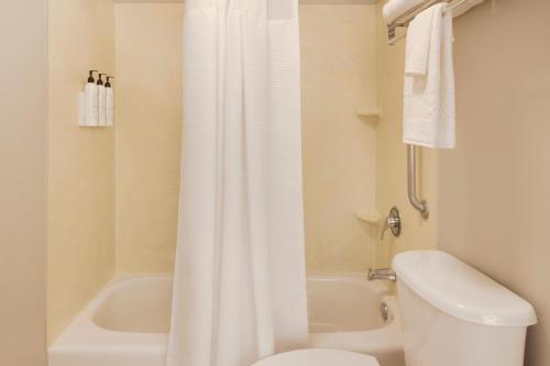 Double Suite with Two Double Beds, Bathtub, Transfer Shower and Sofa Bed - Mobility Access/Hearing Accessible del hotel SpringHill Suites Newark International Airport. Foto 5