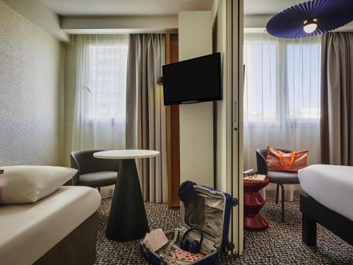 Habitación Superior (1 cama doble y 1 sofá cama) del hotel ibis Paris Avenue d'Italie 13ème. Foto 2