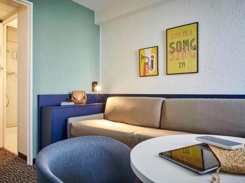 Habitación Superior (1 cama doble y 1 sofá cama) del hotel ibis Paris Avenue d'Italie 13ème. Foto 3