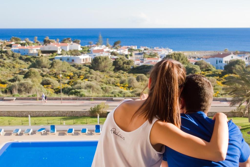 Habitación doble Vista Mar del hotel Minura Sur Menorca