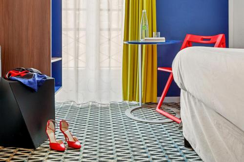 Habitación Individual Estándar del hotel ibis Styles Paris République Le Marais. Foto 5