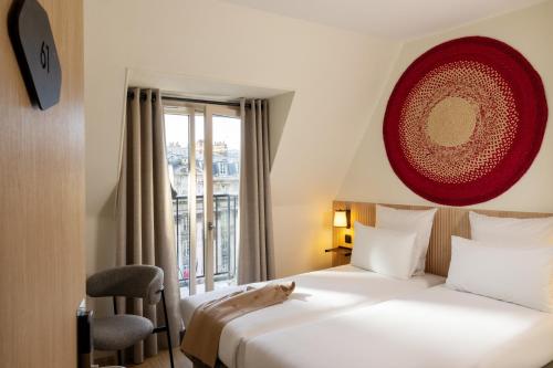 Habitación Doble - 2 camas del hotel De L'exposition République