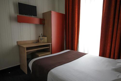 Habitación Individual con ducha del hotel Des Trois Gares. Foto 3