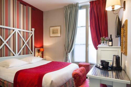 Habitación Doble del hotel Louvre Bons Enfants