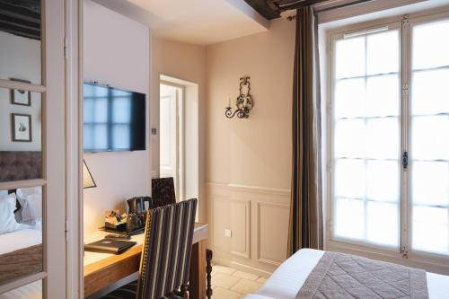 Habitación Doble Estándar - 1 o 2 camas del hotel Saint-Louis Marais. Foto 2