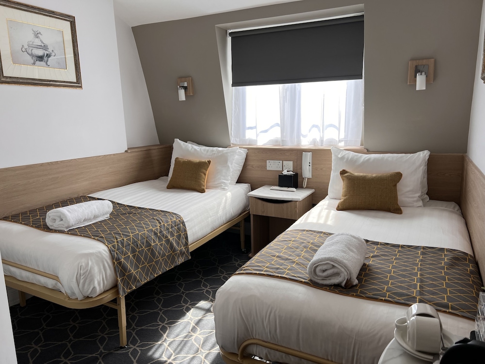 Habitación estándar con 2 camas individuales, baño privado del hotel The Jesmond Dene – St Pancras Group