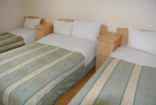 Habitación cuádruple 2 Camas individuales 1 Cama doble Normal del hotel The Belgrove
