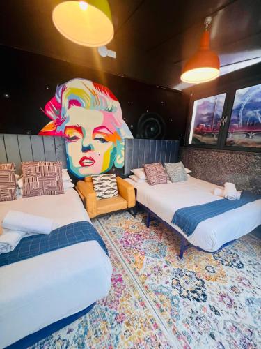 Estudio con cama extragrande del hotel Melville