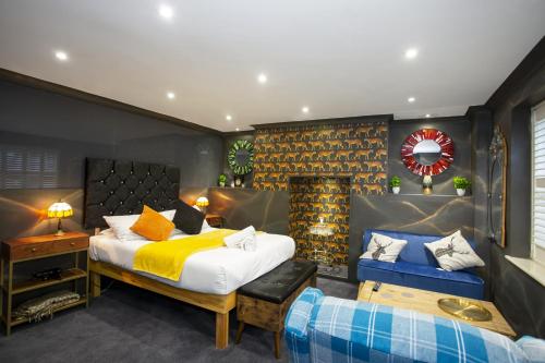 Suite con cama extragrande del hotel The Rokxy Townhouse - Kings Cross. Foto 6