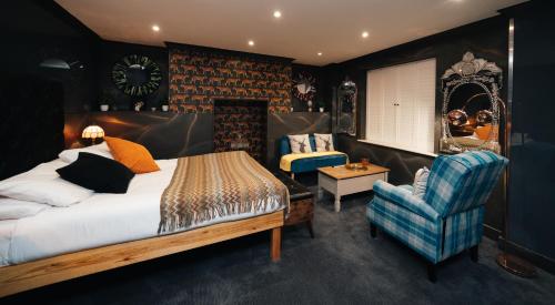 Habitación Rokxy con cama grande del hotel The Rokxy Townhouse - Kings Cross. Foto 16