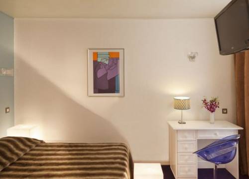 Habitación Individual del hotel Le Hameau de Passy